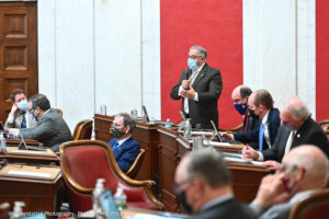A running look at Legislative highlights of the last day of the 2021 session